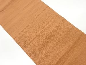 手織り紬無地名古屋帯